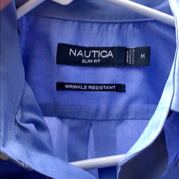 Nautica slim fit size medium dress shirt - Picture 3 of 3